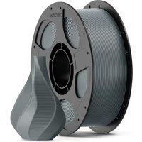 ANYCUBIC PLA Filament 1.75mm, 3D Printer Filament, Dimensional Accuracy +/ 0.02mm, 1KG Reusable Spool, Texture Silver 1kg 1kg pla (Reusable Texture S