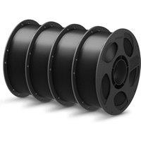 ANYCUBIC PLA+ 3D Printer Filament 1.75mm, High Toughness 3D Printing Filament, Dimensional Accuracy +/ 0.02mm, Print with Most FDM 3D Printers, 4 Pac