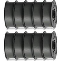 ANYCUBIC High Speed 3D Printer Filament 1.75mm, Up to 10X Faster, Rapid PLA Filament with High Prints Quality, Accuracy +/ 0.02mm, Print with FDM 3D