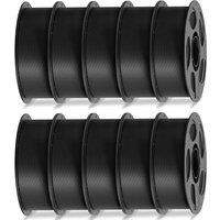 ANYCUBIC High Speed 3D Printer Filament 1.75mm, Up to 10X Faster, Rapid PLA Filament with High Prints Quality, Accuracy +/ 0.02mm, Print with FDM 3D