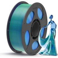 ANYCUBIC Silk PLA Filament 1.75mm 1KG, Shiny Silk Gradient Dual-Color PLA Filament, Multicolor Material for 3D Printer, Dimensional Accuracy +/- 0.03