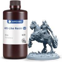 ANYCUBIC ABSLike Resin 3.0, Upgraded 14K 3D Printer Resin with Enhanced Strength and Toughness, High Precision, Low Odor, Wide Compatibility for All