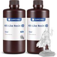 ANYCUBIC ABS Like Resin 3.0, 405nm UV Fastcuring Photopolymer Resin with Excellent Strength and Resilience, High Precision, Low Odor 3D Printer Resin