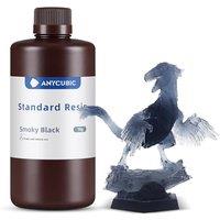 ANYCUBIC Standard 3D Printer Resin, LCD UV 405nm Rapid Photopolymer 3D Resin for 6K/8K/12K/14K LCD 3D Printers(1000g, Smoky Black) Smoky Black 1000g