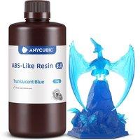 ANYCUBIC ABS Like Resin 3.0, 405nm UV Fastcuring Photopolymer Resin with Excellent Strength and Resilience, High Precision, Low Odor 3D Printer Resin