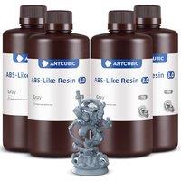 ANYCUBIC ABS Like Resin 3.0, 405nm UV Fastcuring Photopolymer Resin with Excellent Strength and Resilience, High Precision, Low Odor 3D Printer Resin