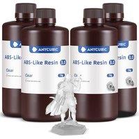 ANYCUBIC ABS Like Resin 3.0, 405nm UV Fastcuring Photopolymer Resin with Excellent Strength and Resilience, High Precision, Low Odor 3D Printer Resin