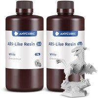 ANYCUBIC ABS Like Resin 3.0, 405nm UV Fastcuring Photopolymer Resin with Excellent Strength and Resilience, High Precision, Low Odor 3D Printer Resin