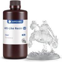 ANYCUBIC ABSLike Resin 3.0, Upgraded 14K 3D Printer Resin with Enhanced Strength and Toughness, High Precision, Low Odor, Wide Compatibility for All