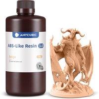 ANYCUBIC ABS Like Resin 3.0, 405nm UV Fastcuring Photopolymer Resin with Excellent Strength and Resilience, High Precision, Low Odor 3D Printer Resin