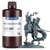 ANYCUBIC ABS-Like Resin 3.0, Upgraded 14K 3D Printer Resin with Enhanced Strength and Toughness, High Precision, Low Odor, Wide Compatibility for All