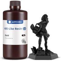 ANYCUBIC ABS Like Resin 3.0, 405nm UV Fastcuring Photopolymer Resin with Excellent Strength and Resilience, High Precision, Low Odor 3D Printer Resin
