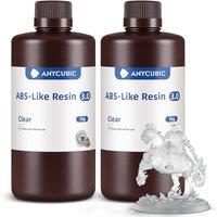 ANYCUBIC ABSLike Resin 3.0, Upgraded 14K 3D Printer Resin with Enhanced Strength and Toughness, High Precision, Low Odor, Wide Compatibility for All