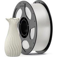 ANYCUBIC PLA Filament 1.75mm, 3D Printer Filament, Dimensional Accuracy +/ 0.02mm, 1KG Reusable Spool, Clear Clear Polylactic Acid