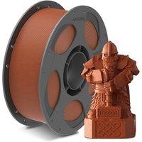 ANYCUBIC Marble PLA 3D Printer Filament, 3D Printing Rock PLA Filament 1.75mm Dimensional Accuracy +/ 0.03mm, 1KG Reusable Spool, Brick Red Marble Br