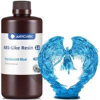 ANYCUBIC ABS-Like Resin 2.0, Fast Curing 3D Printer Resin with High Toughness and Resilience, High Precision and Hardness, Low Odor, Compatible with A