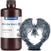 ANYCUBIC ABS-Like Resin 2.0, Fast Curing 3D Printer Resin with High Toughness and Resilience, High Precision and Hardness, Low Odor, Compatible with A