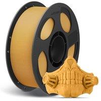 ANYCUBIC PLA Filament 1.75mm, 3D Printer Filament,Intelligent Identification, Dimensional Accuracy +/- 0.02mm, 1KG Reusable SpoolGold 1kg Gold