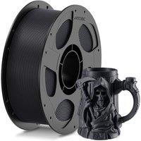 ANYCUBIC PETG-CF Carbon Fiber 3D Printer Filament 1.75mm, Durable Impact & Heat Resistant, Satin Carbon Fiber Texture, 1KG Reusable Spool, Titanium Gr