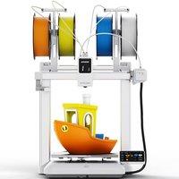 Anycubic Kobra X Multicolor 3D Printer, 2X Faster & Easy One-Click Printing, 600mm/s High Speed 3D Printers for Family & Kids, 4-Color Built-in, 260x2