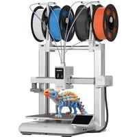 Anycubic Kobra X Multicolor 3D Printer for Kids and Beginners, 15-Min Easy Setup with Native 4-Color Printing, 600mm/s Fast 3D Printers with AI Camera
