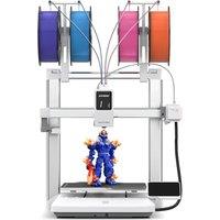 Anycubic Kobra X Multicolor 3D Printer with ACE 2nd-Gen Technology, 600mm/s Max Speed, Native 4-Color & 19-Color Max Expansion with 4 x ACE 2 Pro, Har