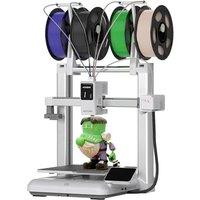 Anycubic Kobra X 3D Printer, 600mm/s High-Speed FDM Printer with 4-Color Printing, 49-Point Auto-Leveling, Smart AI Detection for Beginners & Professi