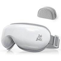 Bob and Brad EyeOasis 3  Eye Massager with Heat Compression and Music, Rechargeable Heated Eye Mask for Relieve Puffy & Dry Eyes, Electric Sleep Mask