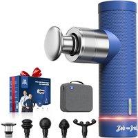 Bob and Brad A7 Mini Massage Gun with 11MM Amplitude, 3200 RPM Portable Percussion Muscle Massage Gun Deep Tissue, 2550 mAh, USB C Fast Charging Quiet