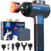 Bob and Brad Heated Massage Gun with Infrared Head, X6 Ultra Deep Tissue Muscle Massager for Post-Workout Relaxation, 11mm Amplitude, 25kg Powerful Fo