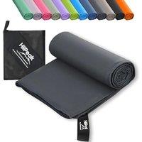 HiiPeak Small Microfibre Gym Towel for Active Sports (40x80cm) Running, Perfect for Athletes Training Outdoors  Quick Dry Lightweight Absorbent Swimm
