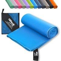 HiiPeak Microfibre Towel Compact Camping small gym towel hand Towel  Quick Dry Lightweight Absorbent Sports Gym Swimming Hiking Drying Towel for Men,