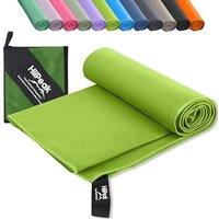 HiiPeak Microfibre Towel Compact Camping Beach Towel Yoga towel- Quick Dry Lightweight Absorbent Sports Gym Swimming Hiking Drying Towel for Men,Women
