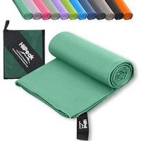 HiiPeak Small Microfibre Gym Towel for Active Sports (40x80cm) Running, Perfect for Athletes Training Outdoors  Quick Dry Lightweight Absorbent Swimm