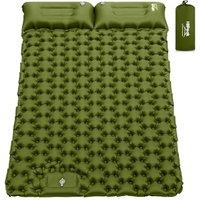 HiiPeak Camping Sleeping Pad, Ultralight Camping Mat with Pillow Builtin Foot Pump Inflatable Sleeping Pads Compact for Backpacking Hiking Traveling
