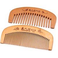 Handmade Wooden Hair Comb for Curly Wide Toothed Wooden Comb, Anti Static and Barrier Free Hand Brushing Beard Hair Suitable for Women, Male Static Na