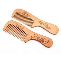 Handmade Wooden Hair Comb for Curly Wide Toothed Wooden Comb, Anti Static and Barrier Free Hand Brushing Beard Hair Suitable for Women, Male Static Na