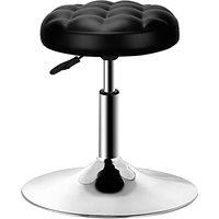 QiCheng&LYS Metal Swivel Bar Stool,Breakfast Chair Modern Style Leatherette Exterior, Adjustable Swivel Gas Lift,for Breakfast Bar Counter Kitchen Off