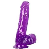 Realistic Dildo for Woman, Ultra Soft Dildo with Curved Shaft and Balls for Couple Beginners G-spot Vaginal Masturbator Adult Sex Toy, Fashion Edition