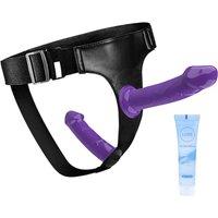 Strap On Dildo Wearable Kit - Wearable Realistic Dildo with 2 Removeable Dildo,Anal Plug Sex Toys for Female Masturbation SM Adult Sex Toys for Women,