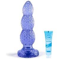 Dragon Dildo Sex Toys Blue 8 inch Monster Dildo with Suction Cup Fantasy Huge Dildos Purple Butt Plug Anal for Women and Men Prostate Massager Sex Toy