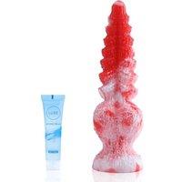 6 in Dragon Monster Huge Anal Dildo with Strong Suction Cup, Silicone Prostate G-spot Horse Dildo for Men Women Couples, Thick Sex Toys for Exploratio
