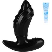 6" Large Butt Plug Dildo Anal Plug Sex Toyscouples for Couples Giant Wearable Butt Plug Black Anal Stretcher Adult Toys for Women Men Beginners Advanc
