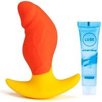3.5" Large Butt Plug Huge Anal Plug, Realistic Dildo Big Buttplug Silicone Anal Toy for Man Women, Fantasy Anal Strecher Wearable XL Butt Plug for Ana