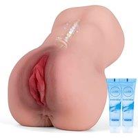Automatic Male Masturbator Pussy Pump Sex Toy with 10 Vibration Patterns Modes Prostate Vibrator for Men's Self Pleasure Sexual Stimulation Featuring