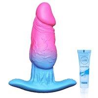 5.3" Large Butt Plug Dildo Anal Plug Sex Toyscouples for Couples Giant Wearable Butt Plug Silicone Anal Stretcher Adult Toys for Women Men Beginners A