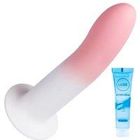 6.5 inch Dildo Anal Plug Butt Plugs Training for Beginners Insert Toys Advanced Massage Tool| Curved Anal Toy Prosate Massager | Harness Compatible Ad