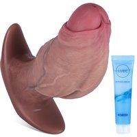 5.2" Large Butt Plug Dildo Anal Plug Sex Toyscouples for Couples Giant Wearable Butt Plug Silicone Anal Stretcher Adult Toys for Women Men Beginners A