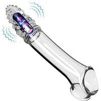 Penis Sleeve Sex Toys for Men, 3.5 Realistic Silicone Cock Extender Cock Sleeve, Flexible Penis Enlarger Erection Enhancement Male Sex Toys, Soft Pen