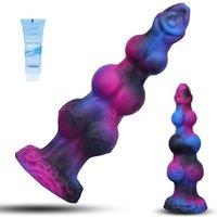 8.85'' Big Realistic Silicone Monster Dildo, Fantasy Thick G spot Dildo,Soft Anal Dildos with Powerful Suction Cup,Adult Sex Toy for Women Men Gay Cou